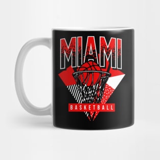 Miami Basketball 90s Throwback Mug